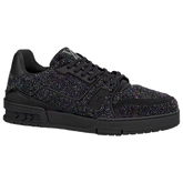 Louis Vuitton Trainer Sneaker Crystal Black